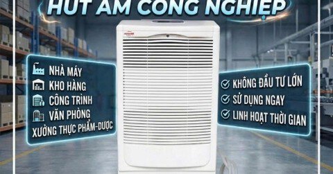 CHO THUÊ MÁY HÚT ẨM CÔNG NGHIỆP KASAMI KD-150 (150 LÍT/NGÀY) – GIÁ SIÊU HẤP DẪN, GIAO MIỄN PHÍ NỘI THÀNH HÀ NỘI